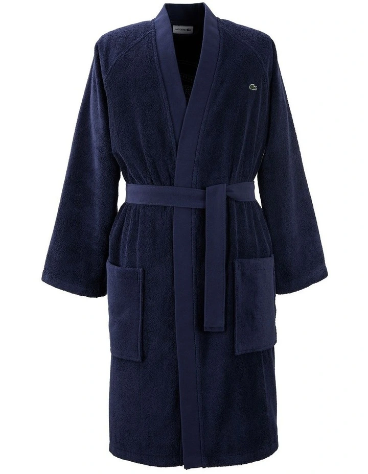 LDefile Bath Robe in Marine image 1