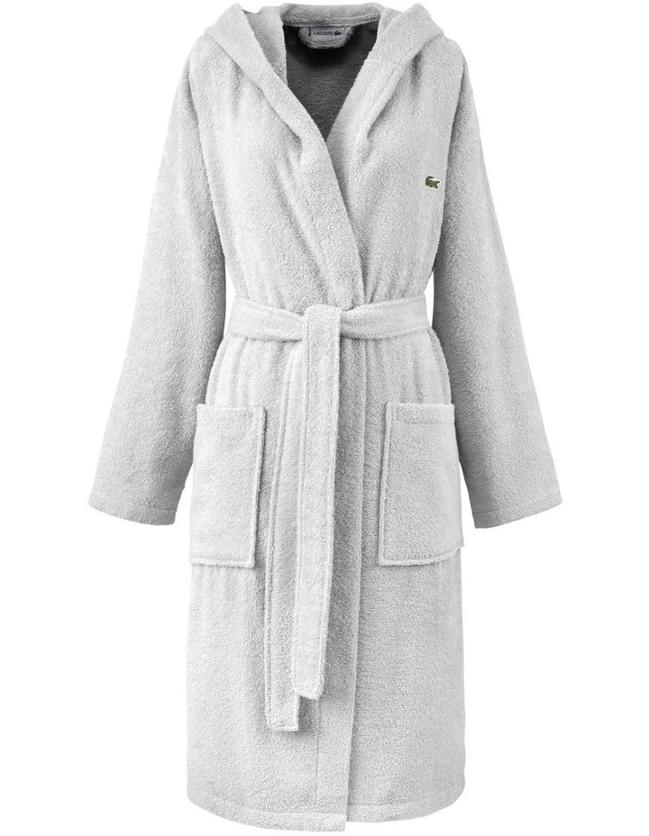 LOpen Bath Robe in Argent image 1