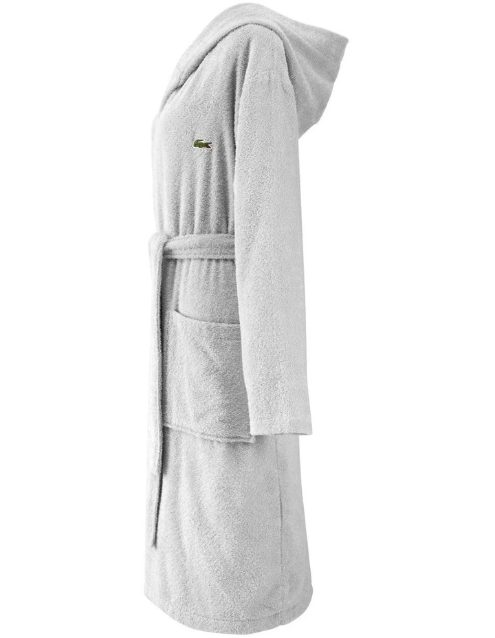 LOpen Bath Robe in Argent image 2