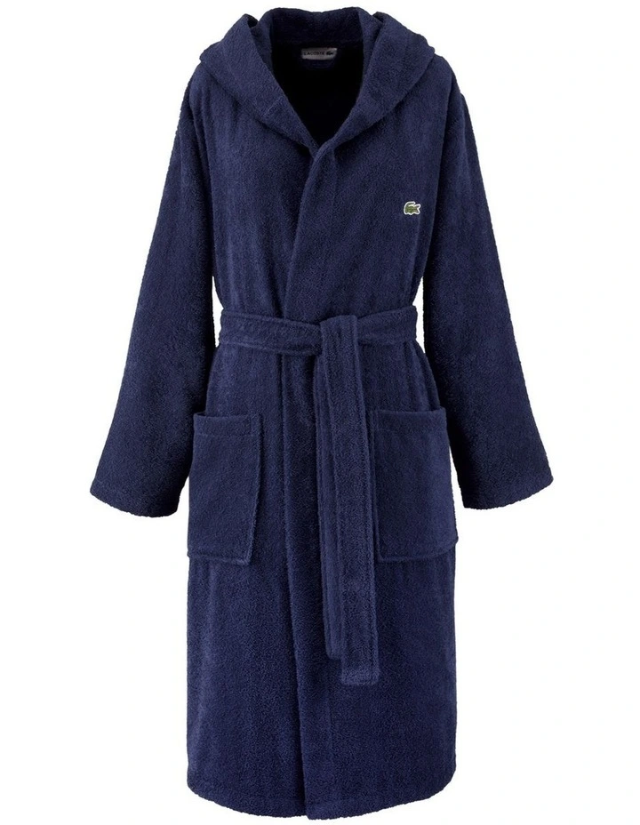 LOpen Bath Robe in Marine image 1