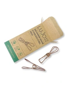 Stainless steel pegs Rose Gold 10 Pack
