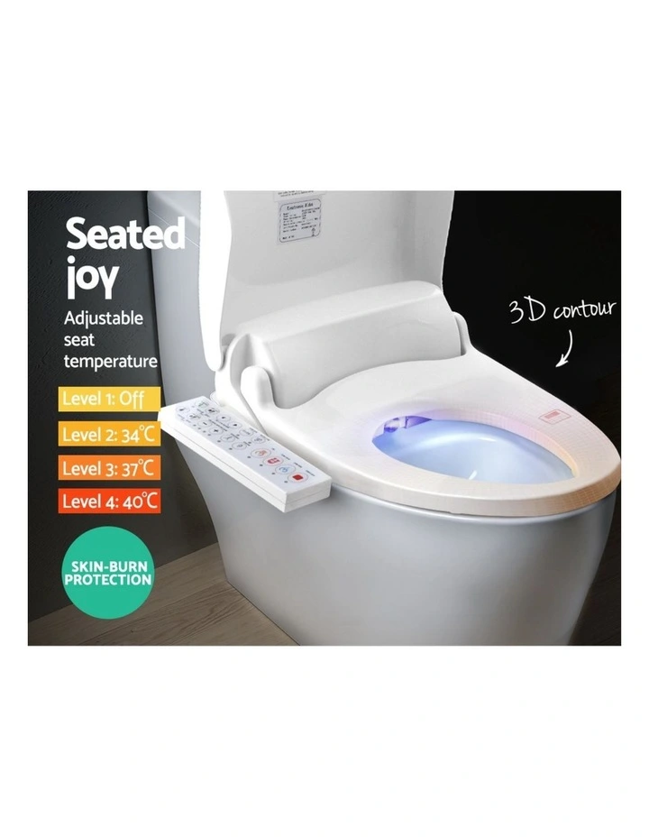 Cefito Electric Bidet Toilet Seat Cover Bathroom Spray Water Wash V Shape image 6