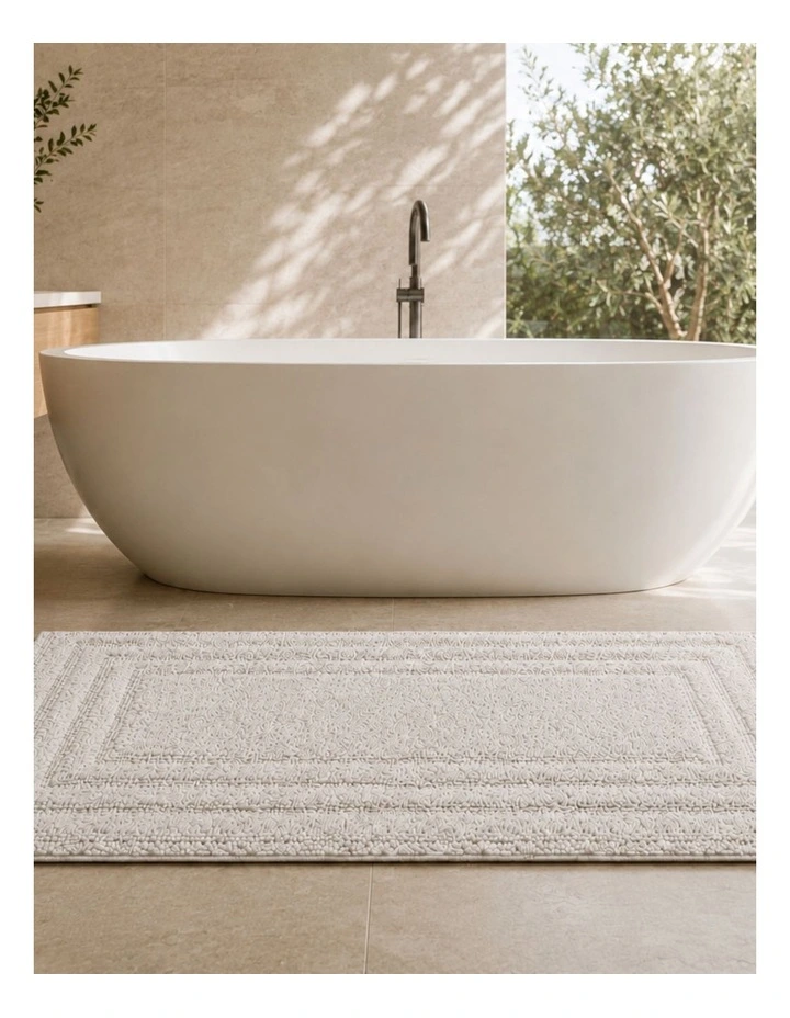 La Grace Home Retreat Organic Cotton Bathmat image 2