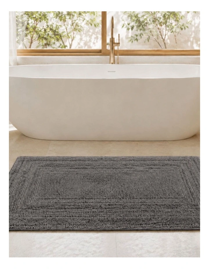 La Grace Home Retreat Organic Cotton Bathmat image 2