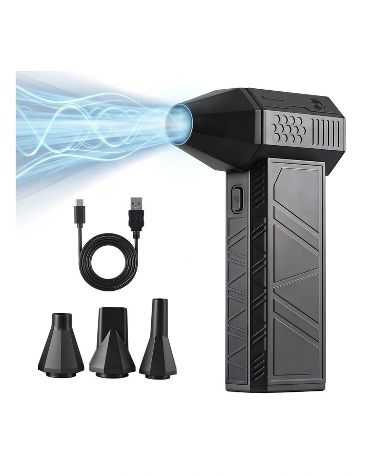 GIANTZ Electric Air Duster 7H Long Runtime Mini Blower for Keyboard PC Cleaning image 1