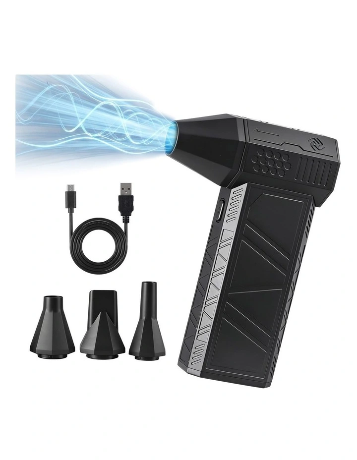 GIANTZ Electric Air Duster 7H Long Runtime Mini Blower for Keyboard PC Cleaning image 3