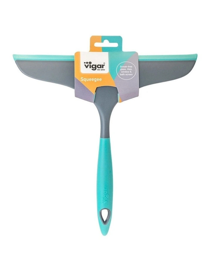 Vigar Hergo Squeegee Tiles Window Surface Glass Cleaner Turquoise image 4