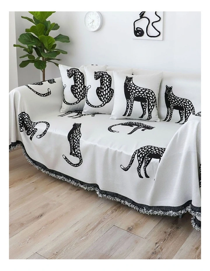 Two-Seater Sofa Cover 180x260cm in White image 4