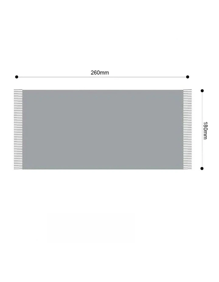 Two-Seater Sofa Cover 180x260cm in White image 5