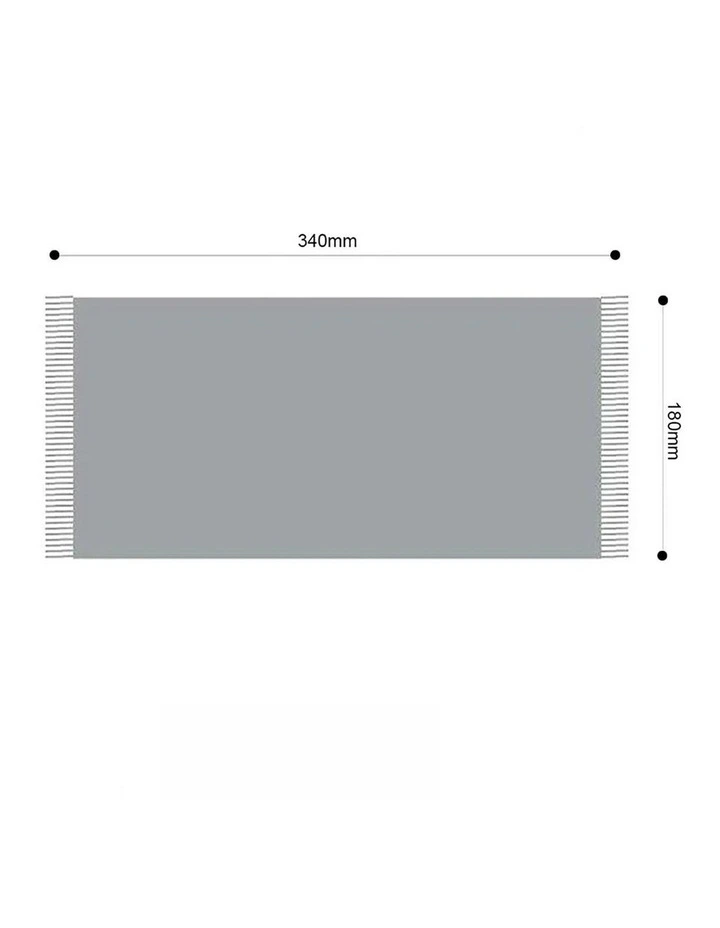 Three-Seater Sofa Cover 180x340cm in White image 6