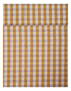 Mango Seersucker Flat Sheet