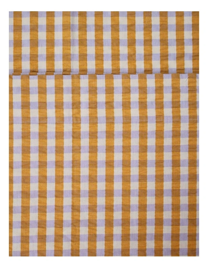 Mango Seersucker Flat Sheet image 1
