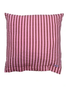 Sundae Seersucker Euro Pillowcase Set