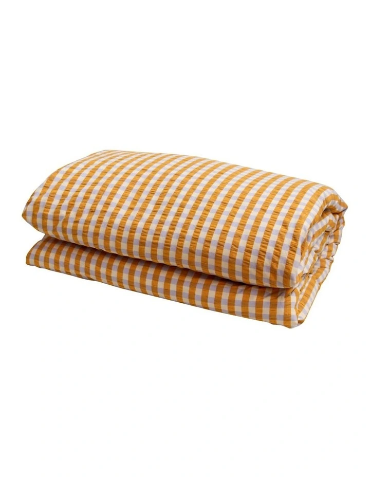 Mango Seersucker Quilt Cover image 2