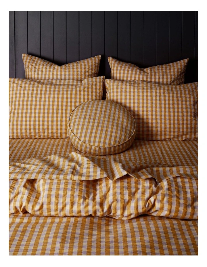 Mango Seersucker Quilt Cover image 3