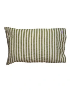 Pistachio Seersucker Standard Pillowcase Set