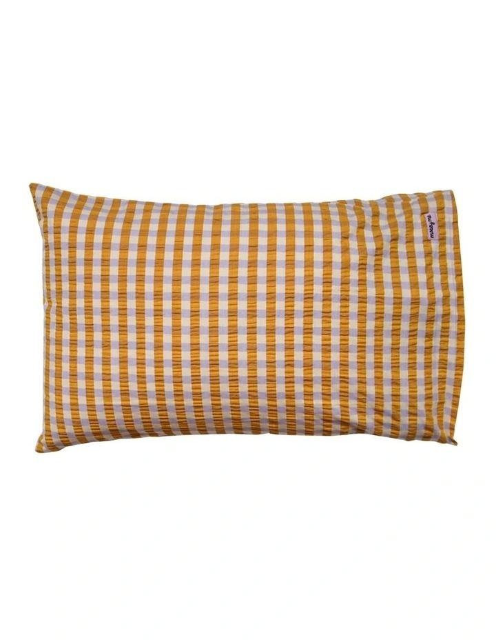 Mango Seersucker Standard Pillowcase Set image 1