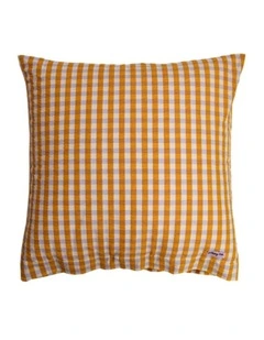 Mango Seersucker Euro Pillowcase Set