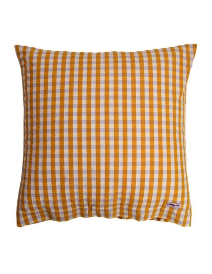 Mango Seersucker Euro Pillowcase Set image 1