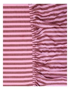 Sundae Seersucker Fitted Sheet