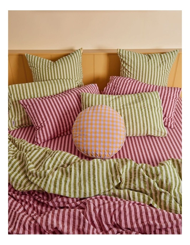 Sundae Seersucker Fitted Sheet image 3