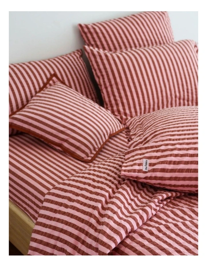 Sundae Seersucker Fitted Sheet image 5