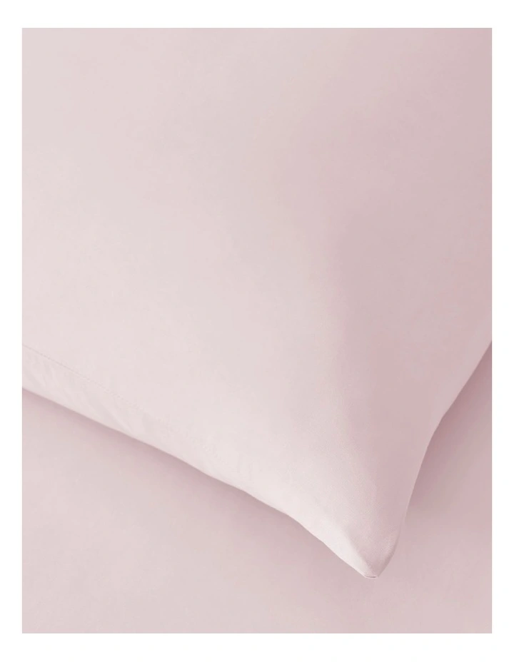 400Thread Count Premium Cotton Sateen Sheet Set in Petal image 5