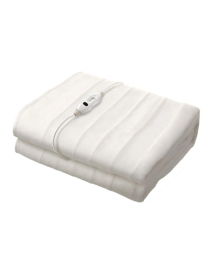 Bedra Electric Blanket Fully Fitted Polyester Heated Underlay Washable Single image 1