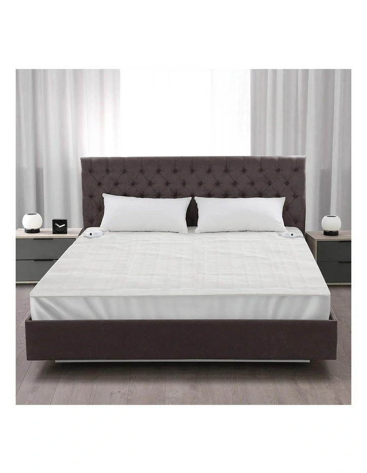 Bedra Electric Blanket Fully Fitted Polyester Winter Heated Underlay Double image 7