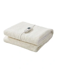 Bedra Electric Heated Blanket Fully Fitted Fleece Underlay Winter Pad Single