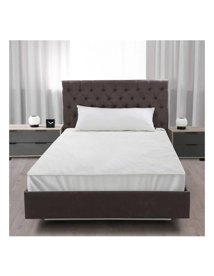 Bedra Electric Blanket Fully Fitted Fleece Heated Winter Underlay King Single image 7