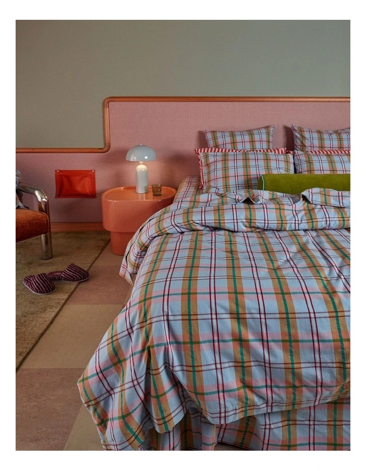 Confetti Plaid Quilt Cover image 1
