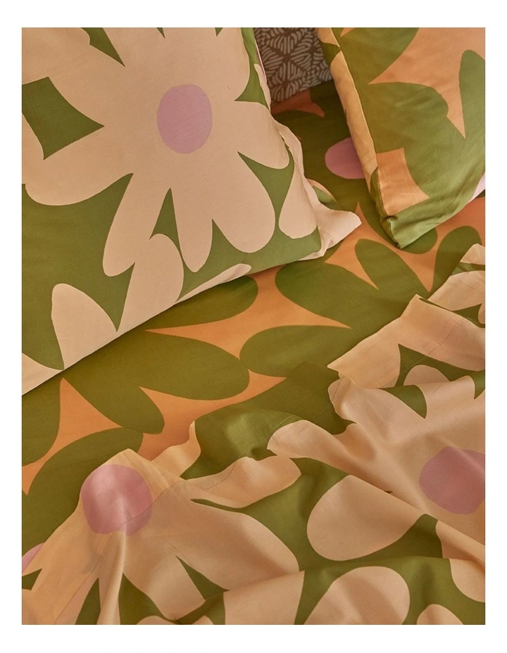 Marlo Apricot Fitted Sheet - Single image 3