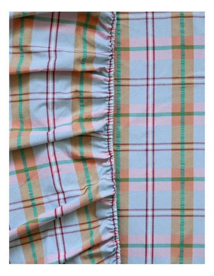 Confetti Plaid Fitted Sheet image 1