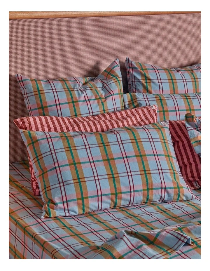Confetti Plaid Fitted Sheet image 3