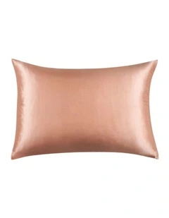 GIOIA CASA Mulberry Silk Pillowcase in Copper