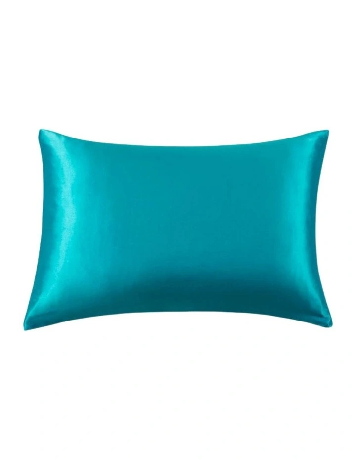 GIOIA CASA Mulberry Silk Pillowcase in Teal image 1