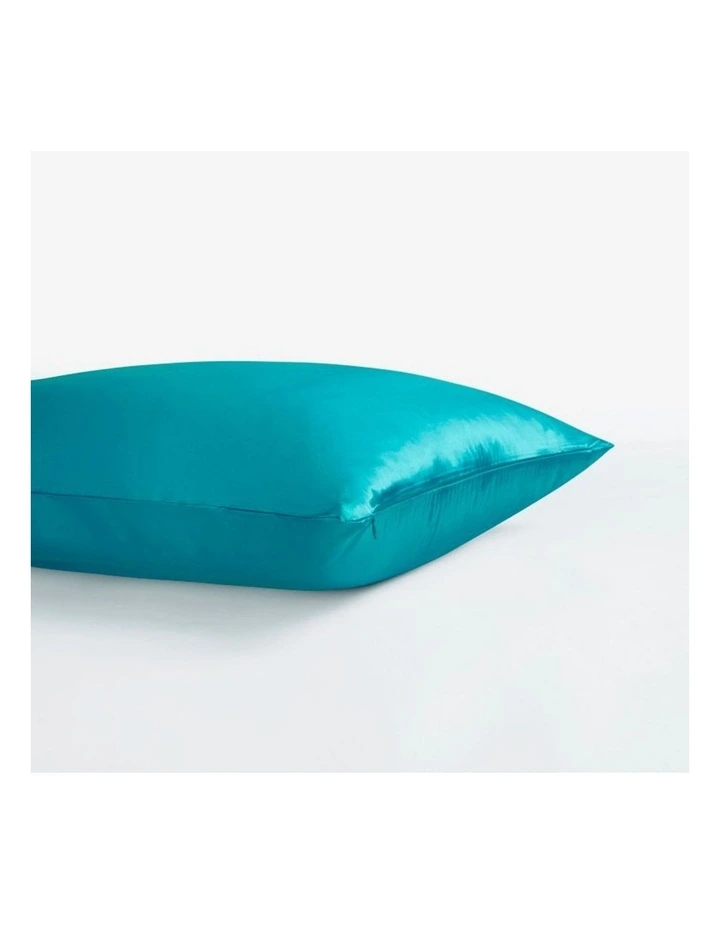 GIOIA CASA Mulberry Silk Pillowcase in Teal image 2