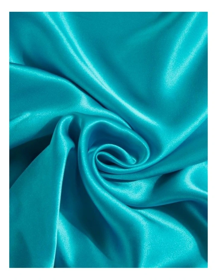 GIOIA CASA Mulberry Silk Pillowcase in Teal image 4