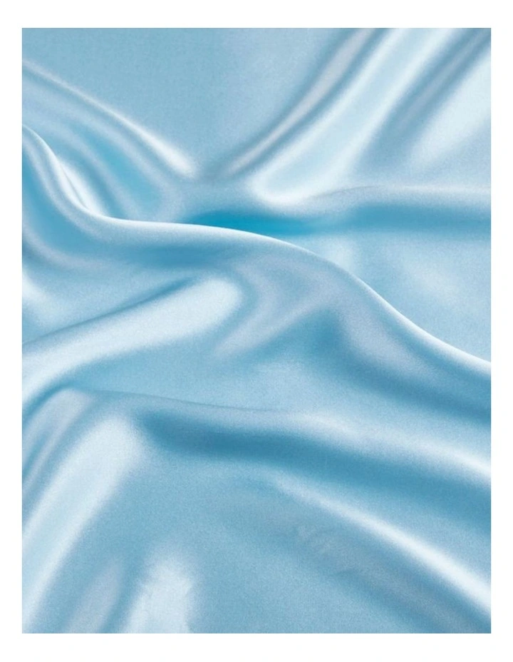 GIOIA CASA Mulberry Silk Pillowcase in Sky Blue image 3
