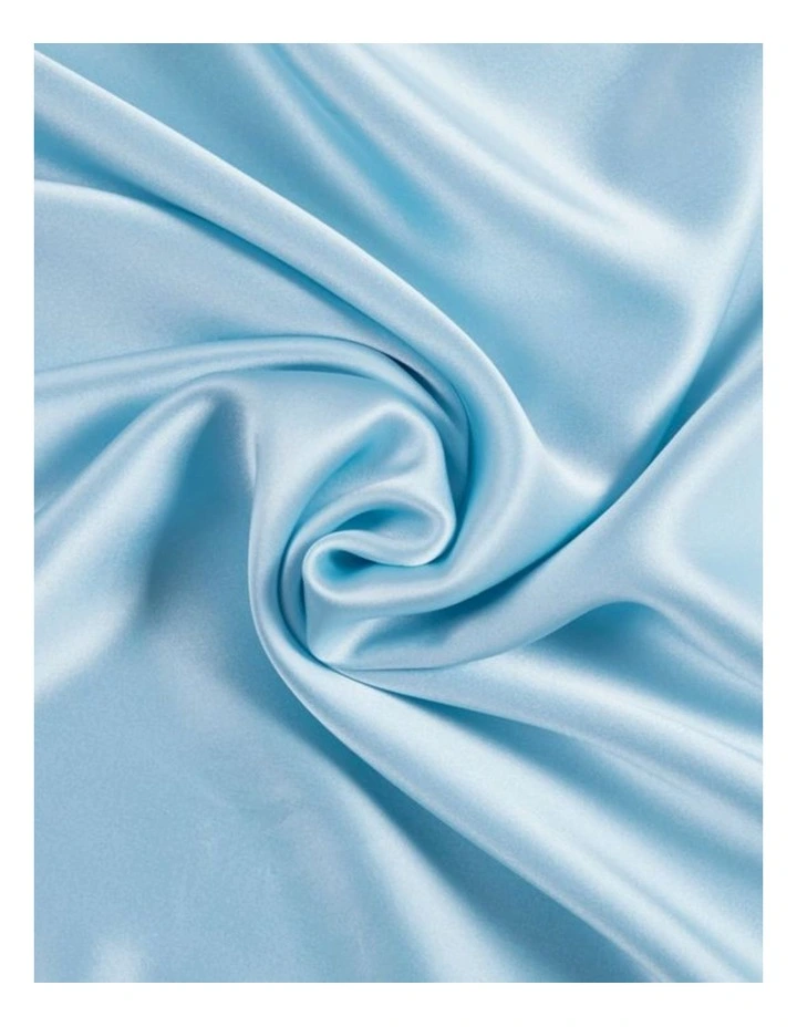 GIOIA CASA Mulberry Silk Pillowcase in Sky Blue image 4