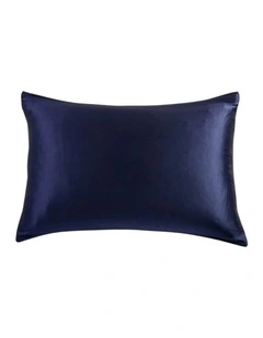 GIOIA CASA Mulberry Silk Pillowcase in Navy Blue