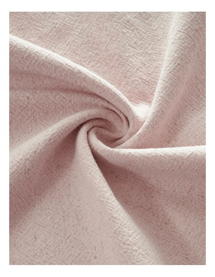 GIOIA CASA Linen-Cotton European Pillowcases in Pink 2 Pack image 5