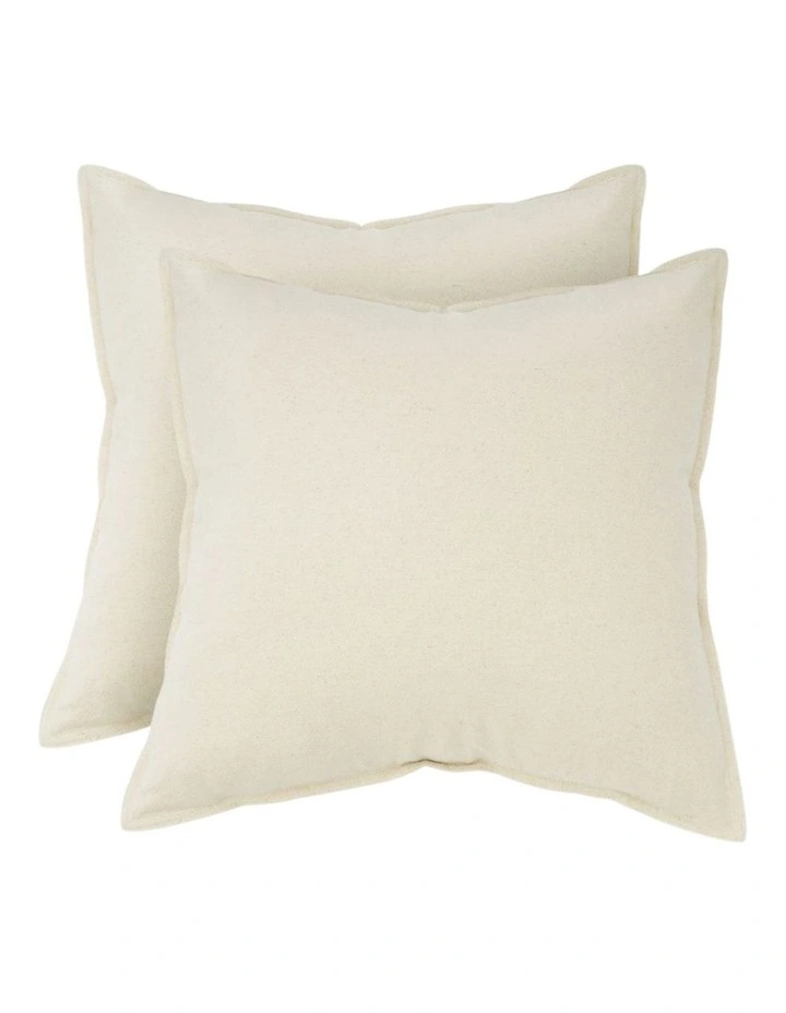 GIOIA CASA Linen-Cotton European Pillowcases in Linen 2 Pack image 1