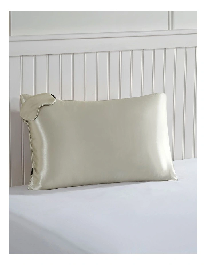 Silver Nights Silk Pillowcase & Eye Mask Pack image 2