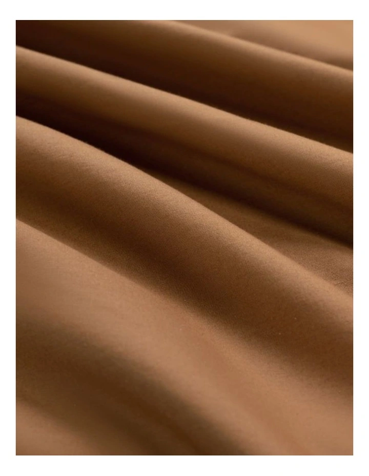 GIOIA CASA Vintage Washed Cotton Standard Pillowcases in Rust 2 Pack image 4