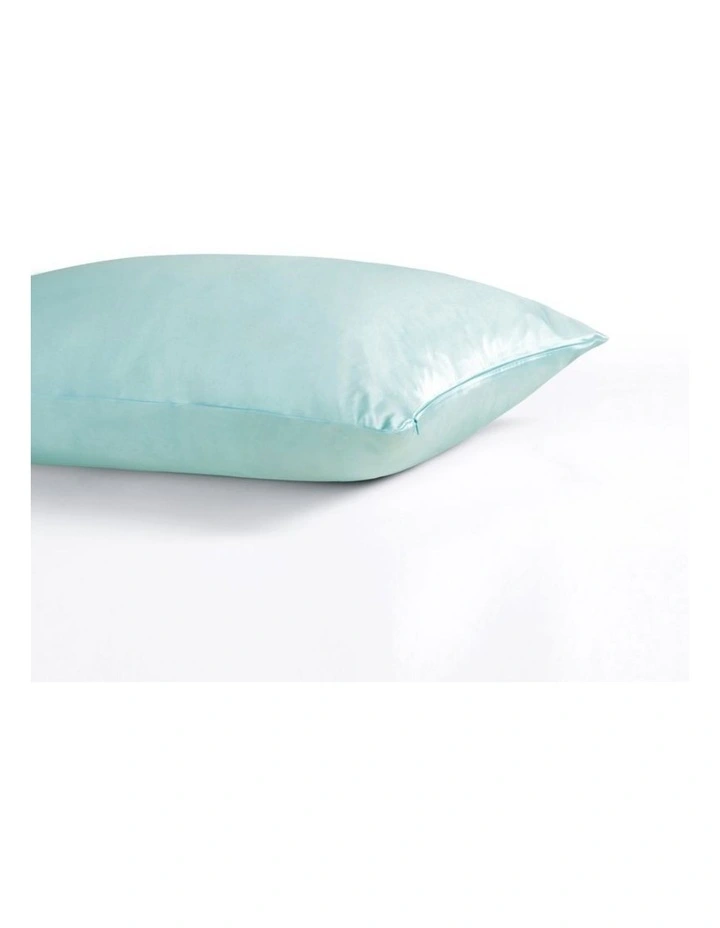 GIOIA CASA Mulberry Silk Pillowcases in Sage Green 2 Pack image 2