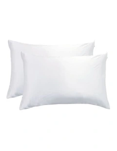 GIOIA CASA Mulberry Silk Pillowcases in White 2 Pack
