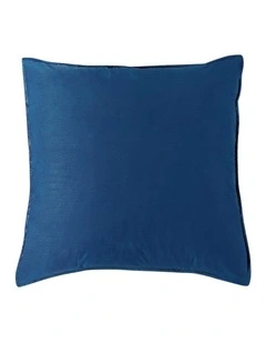 CleverPolly Corduroy Velvet European Pillowcase in Navy Blue