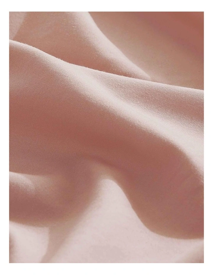CleverPolly Vintage Washed Microfibre Standard Pillowcases in Pink 2 Pack image 5